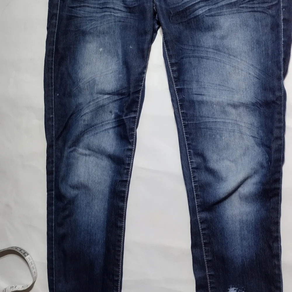 V.i.p. Jeans acid wash, distressed blue jeans. Size 9/109. C7 - Picture 9 of 9